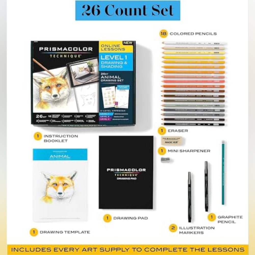 Animal Drawing Set (NIB) - Picture 3 of 5